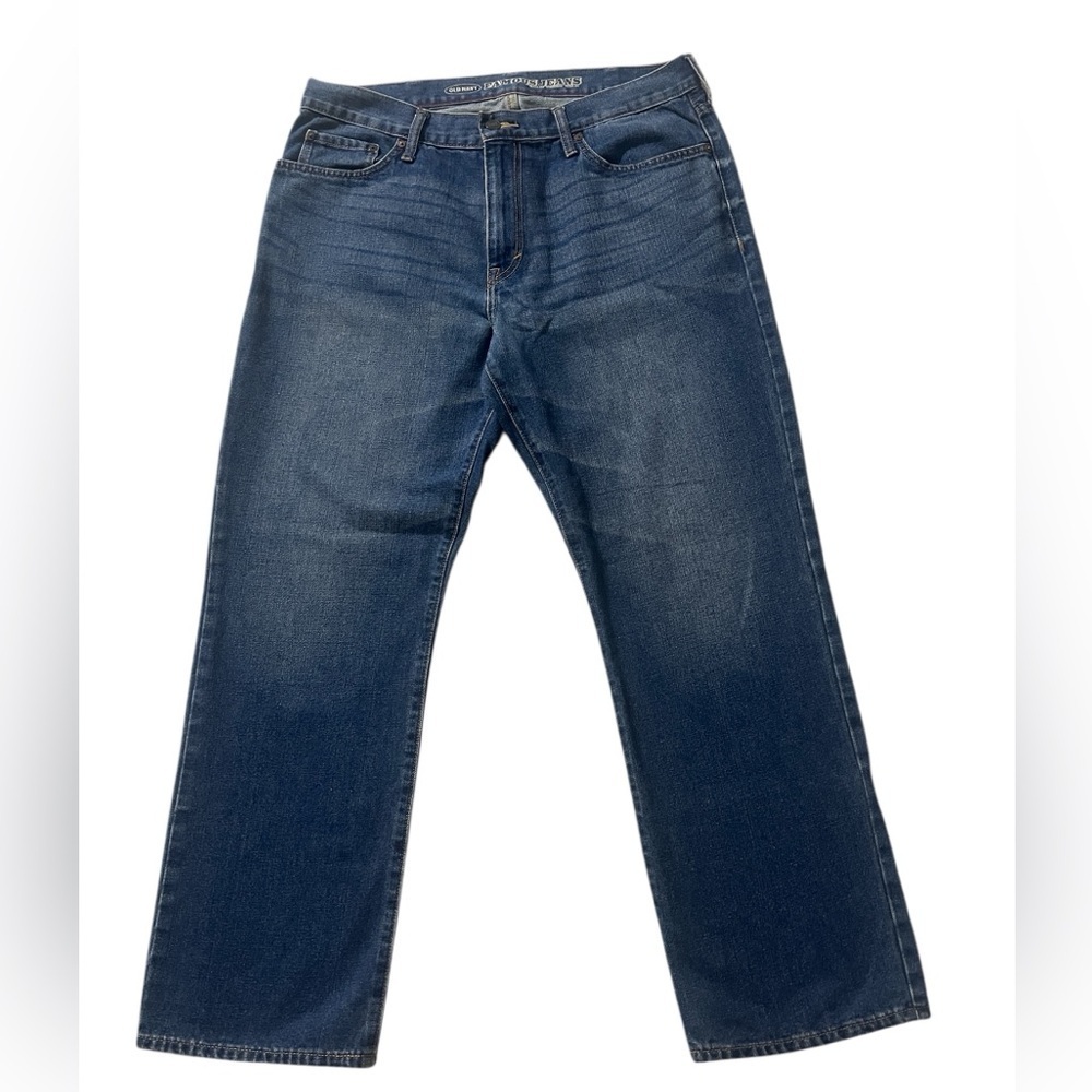 Old Navy Men's Dark Blue Straight Jeans Vintage size 36/30